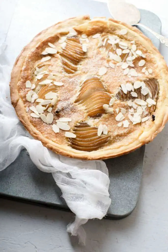 Mary Berry Pear And Almond Tart Recipe