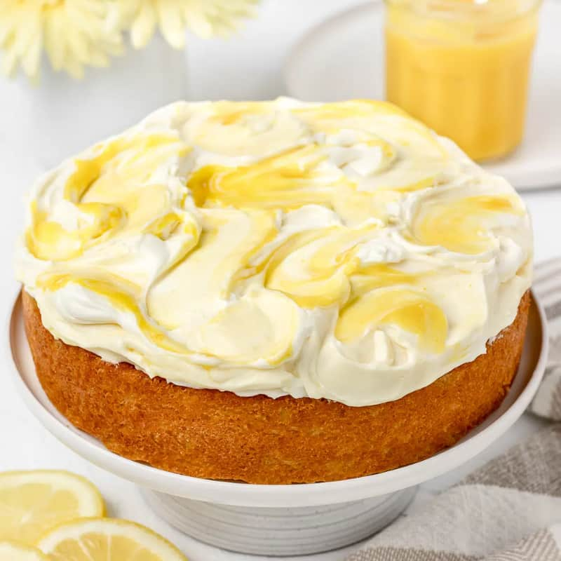 Easy Mary Berry Lemon Curd Cake Recipe