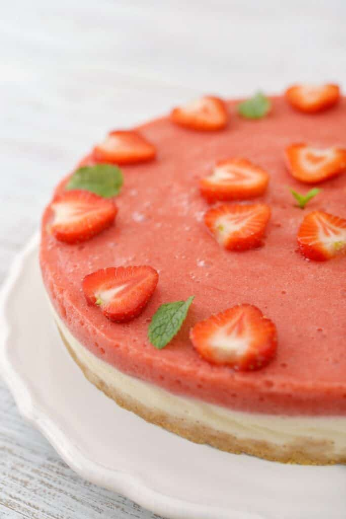 Easy Mary Berry No Bake Strawberry Cheesecake Recipe