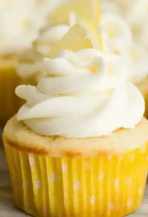 Mary Berry Lemon Curd Cupcakes