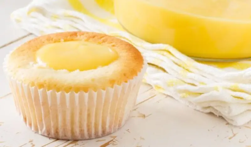 Mary Berry Lemon Curd Muffins