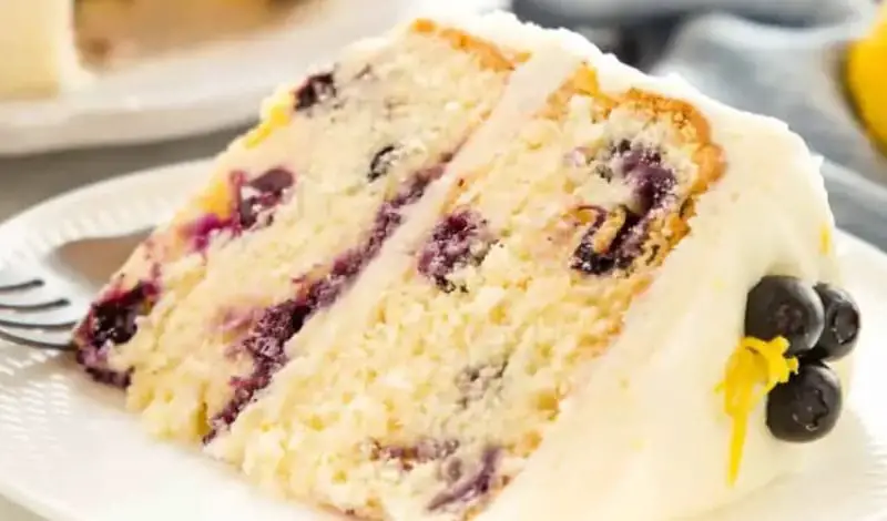 Mary Berry Lemon and Blueberry Cake