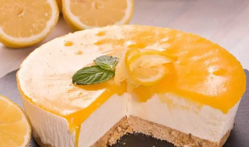 Nigella Lawson No Bake Lemon Curd Cheesecake