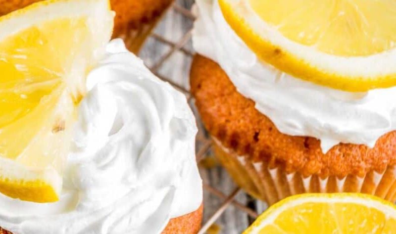 Nigella Lemon Curd Cupcakes