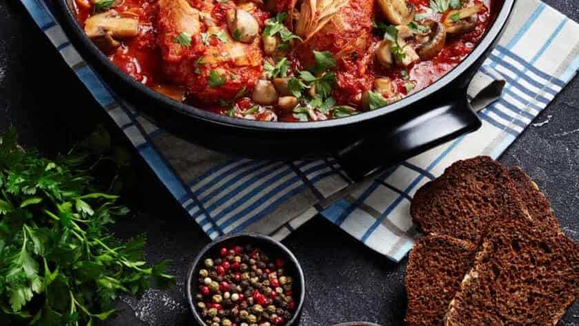 Hairy Bikers Chicken Cacciatore