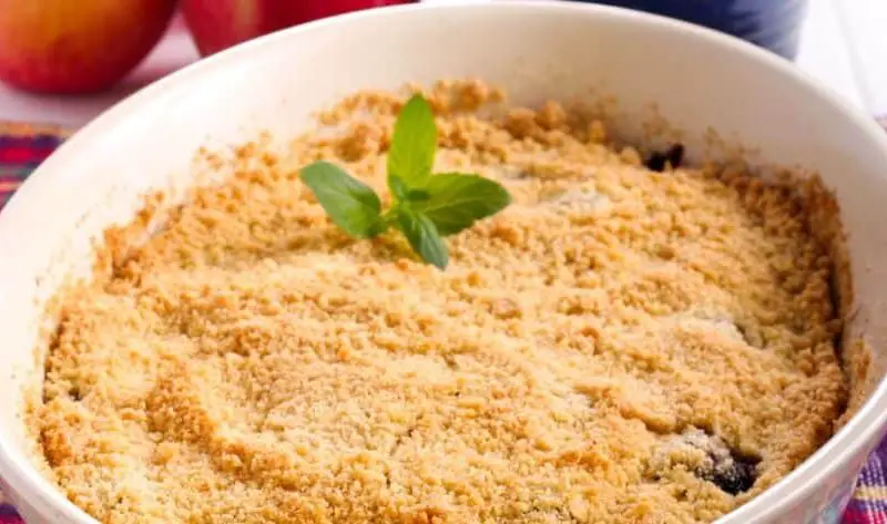 Delia Smith Apple And Blackberry Crumble