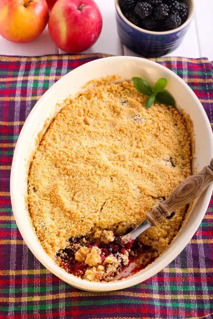 Delia Smith Apple And Blackberry Crumble Recipe