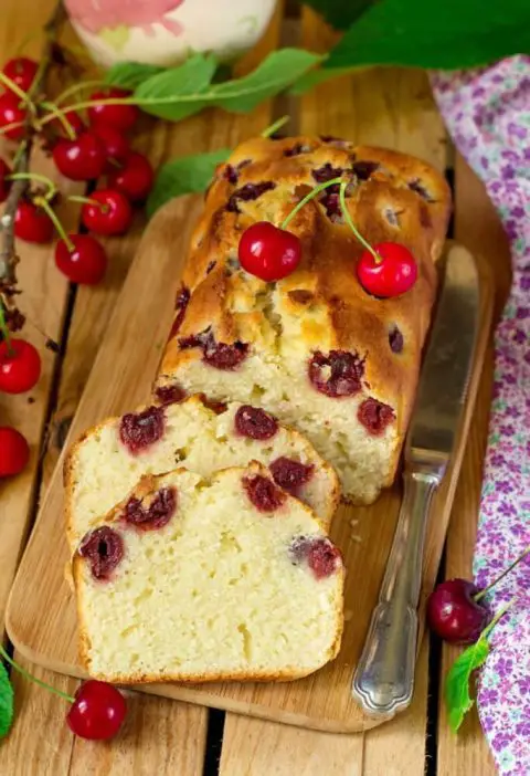 Delia Smith Cherry and Coconut Cake Recipe