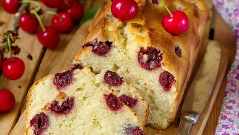 Delia Smith Cherry and Coconut Cake