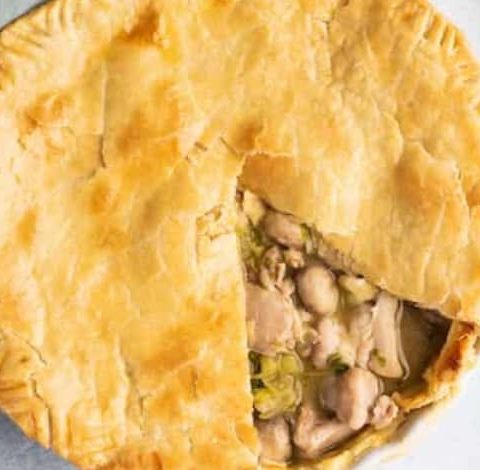 Delia Smith Chicken and Leek Pie