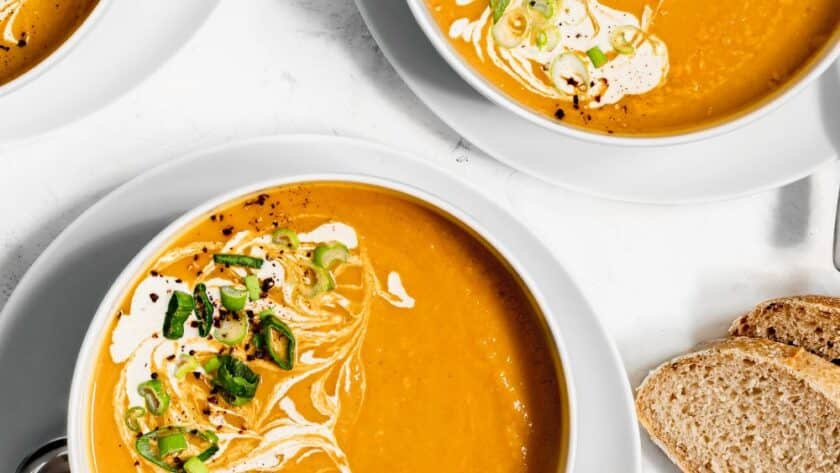 Easy Mary Berry Butternut Squash and Red Pepper Soup Recipe