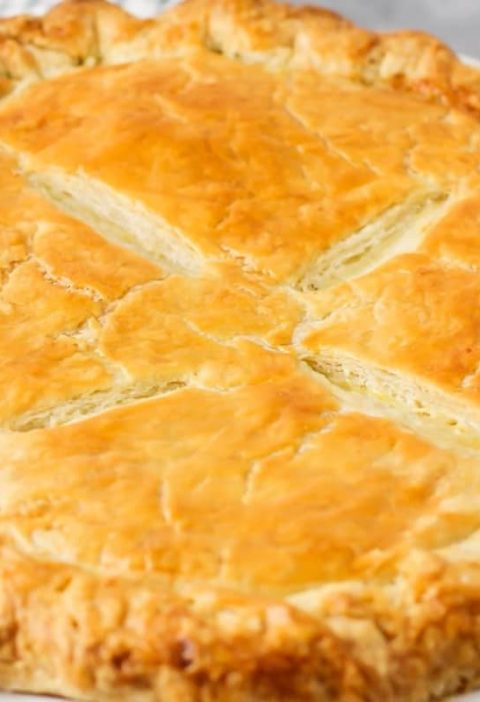 Hairy Bikers Cheese and Onion Pie