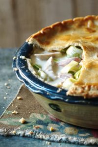Hairy Bikers Chicken and Mushroom Pie Recipe