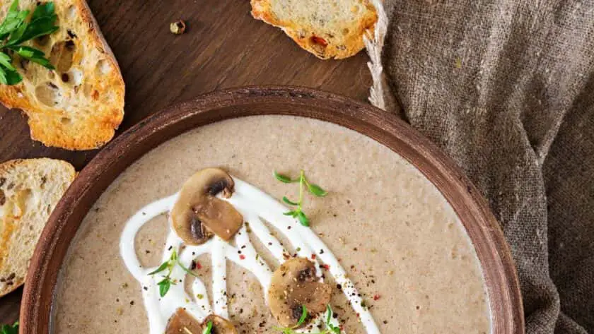 Hairy Bikers Mushroom Soup