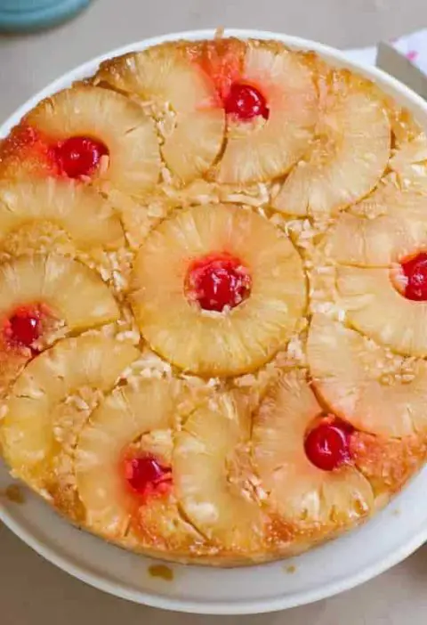 Hairy Bikers Pineapple Upside Down Cake