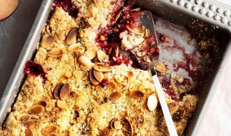 Hairy Bikers Plum Crumble Recipe