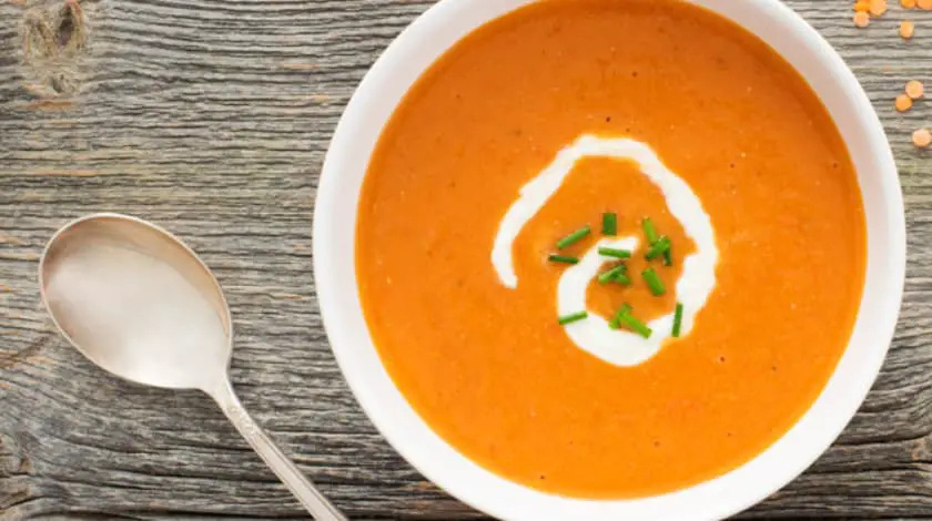 Hairy Bikers Red Pepper and Lentil Soup