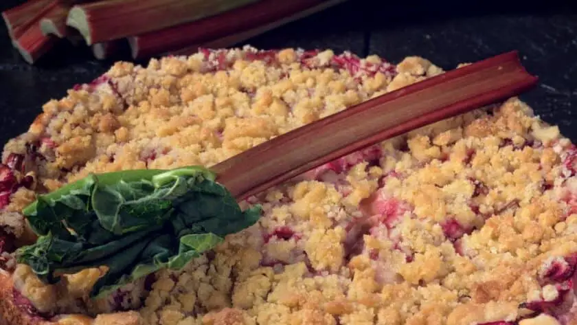 Hairy Bikers Rhubarb Crumble Recipe