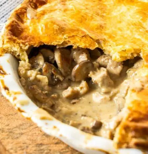 James Martin Chicken and Mushroom Pie