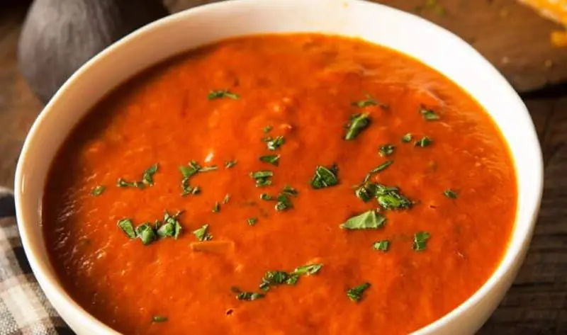 James Martin Tomato and Basil Soup