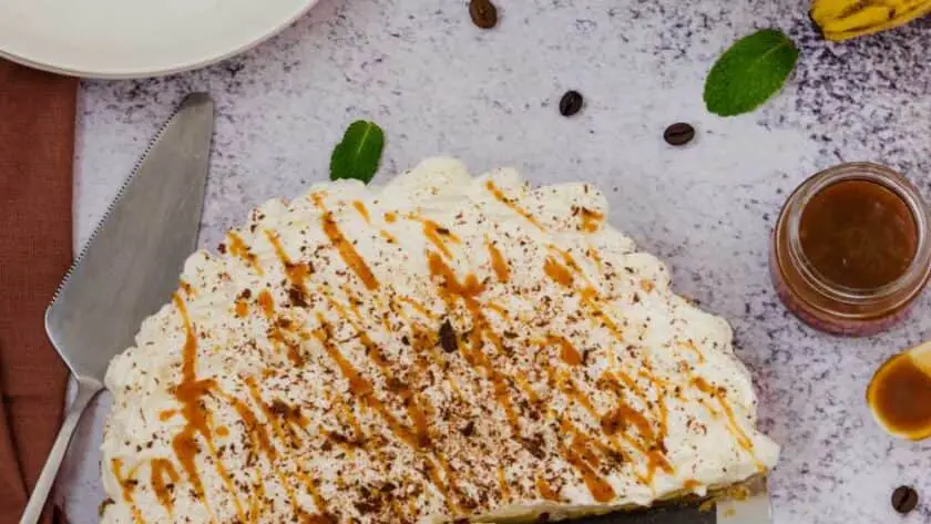 Jamie Oliver Banoffee Pie 5 ingredients