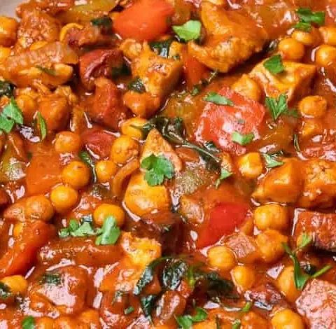 Jamie Oliver Chicken and Chorizo Stew