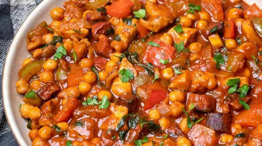 Jamie Oliver Chicken and Chorizo Stew