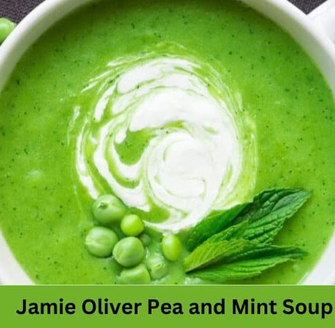 Jamie Oliver Pea and Mint Soup