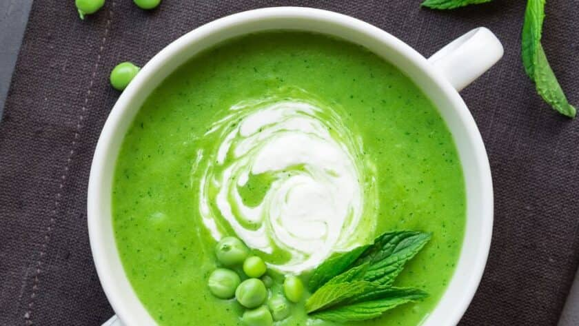 Jamie Oliver Pea and Mint Soup