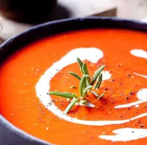 Jamie Oliver Roasted Red Pepper Soup