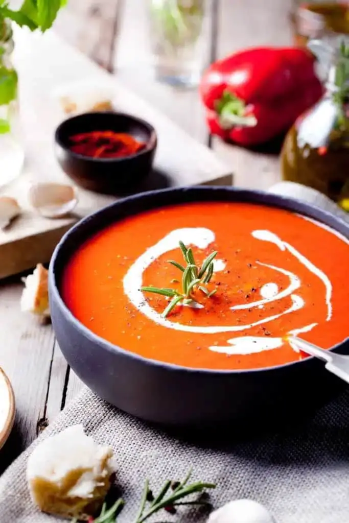 Jamie Oliver Roasted Red Pepper Soup Recipe