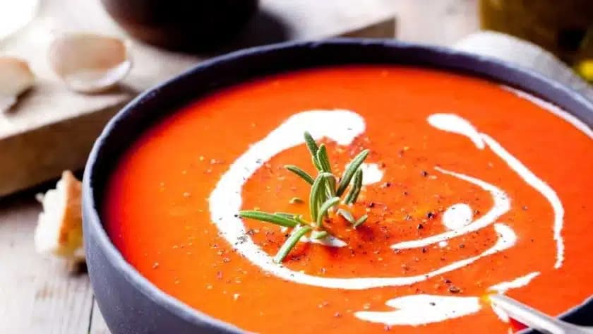 Jamie Oliver Roasted Red Pepper Soup