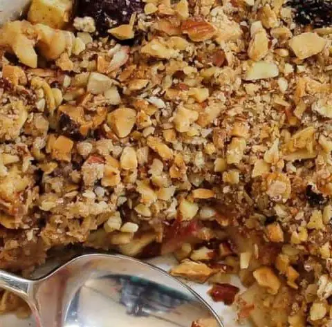 Mary Berry Apple and Blackberry Crumble