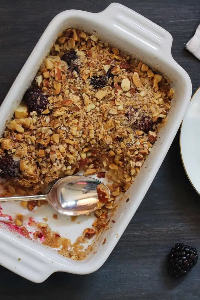 Mary Berry Apple and Blackberry Crumble Recipe