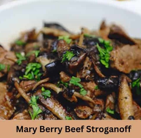 Mary Berry Beef Stroganoff