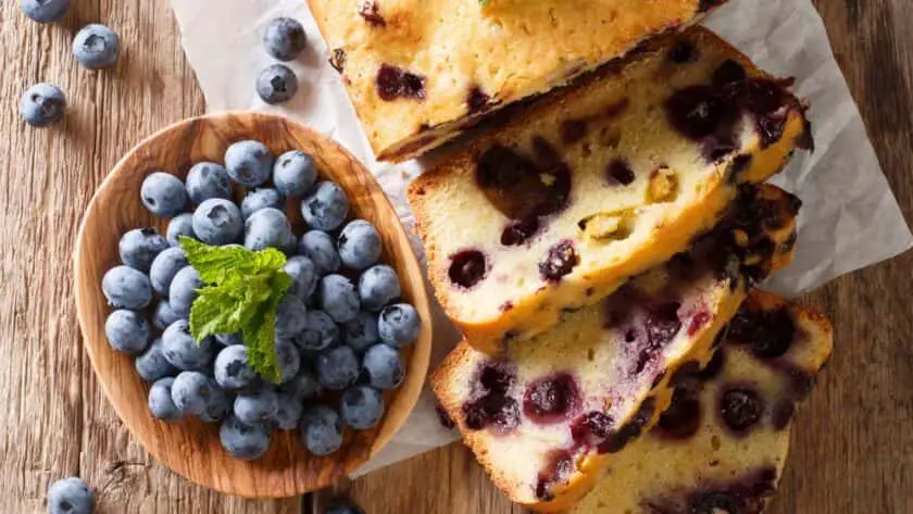 Mary Berry Blueberry Loaf Cake