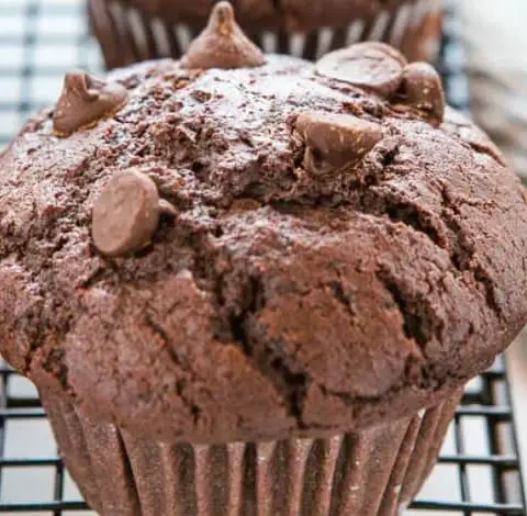 Mary Berry Double Chocolate Chip Muffins