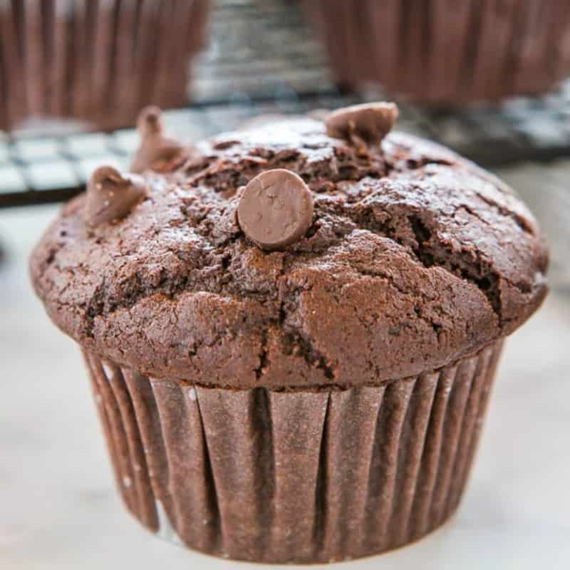 Mary Berry Double Chocolate Chip Muffins Recipe