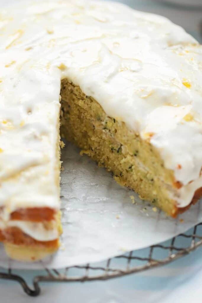 Mary Berry Lemon Courgette Cake