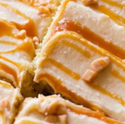 Mary Berry Salted Caramel Traybake