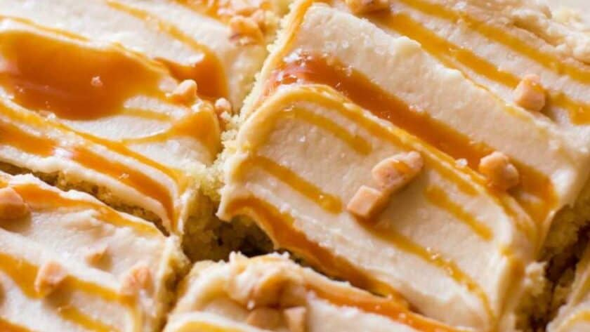 Mary Berry Salted Caramel Traybake