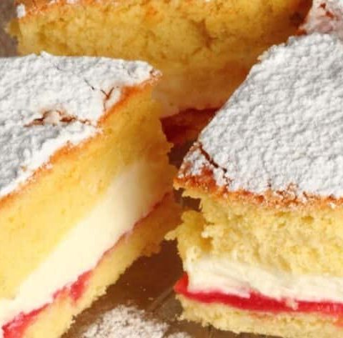 Nigella Coconut And Raspberry Cake