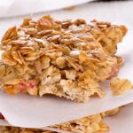 Nigella Rhubarb Flapjacks