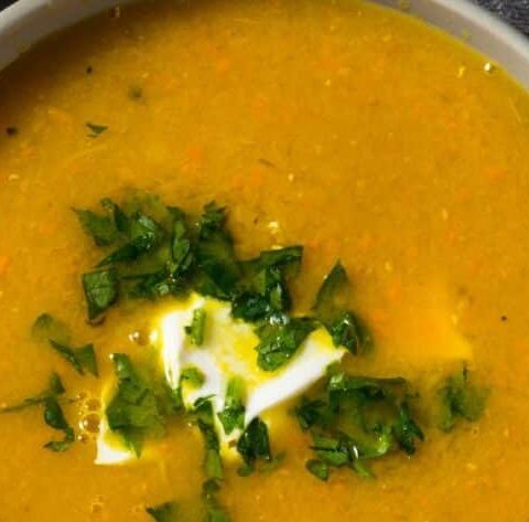 Delia Smith Carrot and Coriander Soup