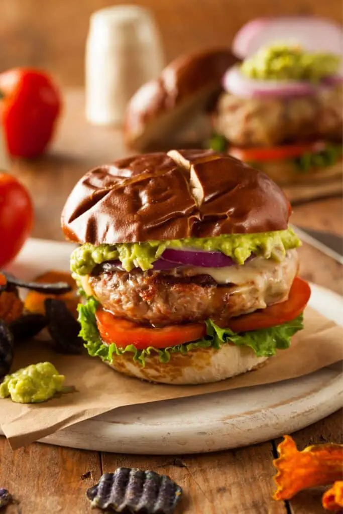 Hairy Bikers Turkey Burgers