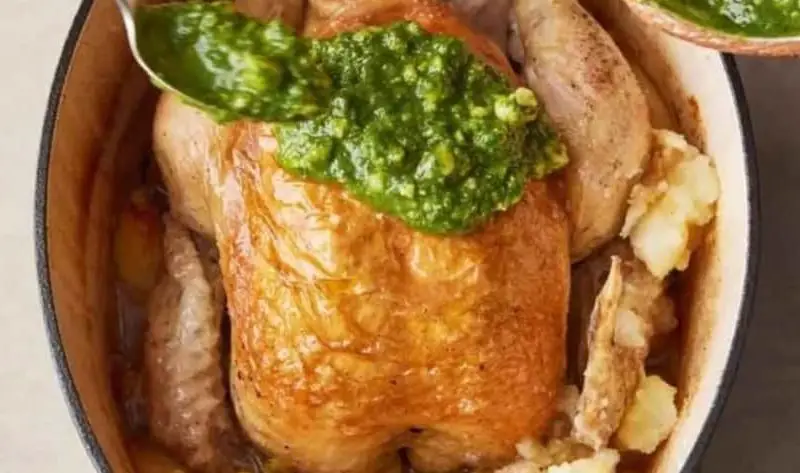 Jamie Oliver 5 Ingredients Roast Chicken