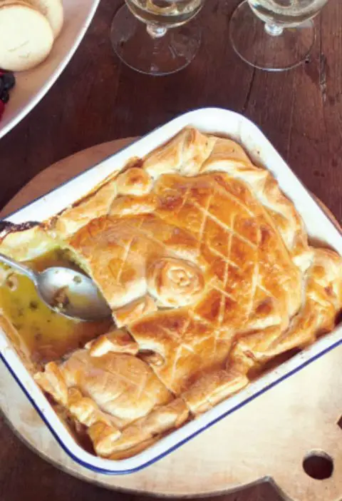 Jamie Oliver Chicken and Leek Pie With Puff Pastry