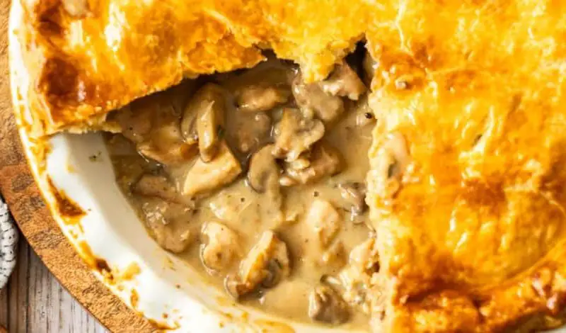 Jamie Oliver Chicken and Mushroom Pie 30 Minute Meals