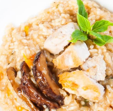 Jamie Oliver Chicken and Mushroom Risotto