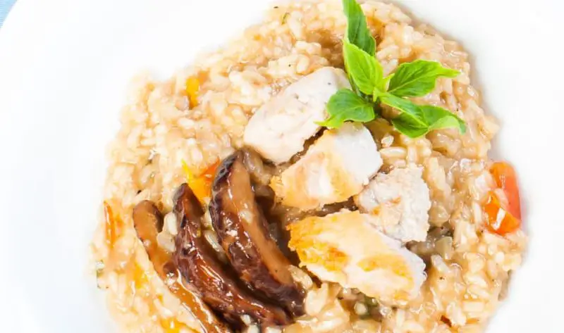 Jamie Oliver Chicken and Mushroom Risotto